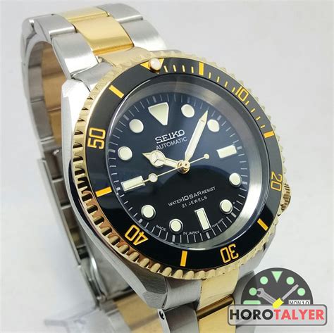 seiko watch that looks like rolex submariner|seiko ladies divers watch.